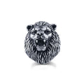 Sterling Silver Large Lion's Head Ring