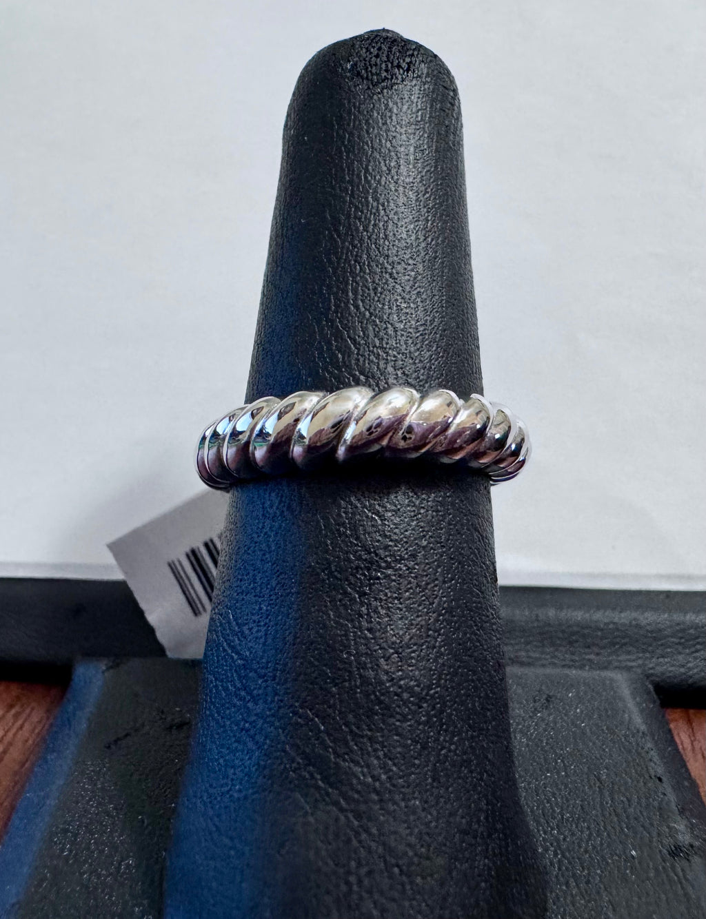 .925 Sterling Silver Cable Ring for Women