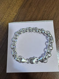 7.5-inch Sterling Silver Rolo Link Bracelet with Lobster Clasp