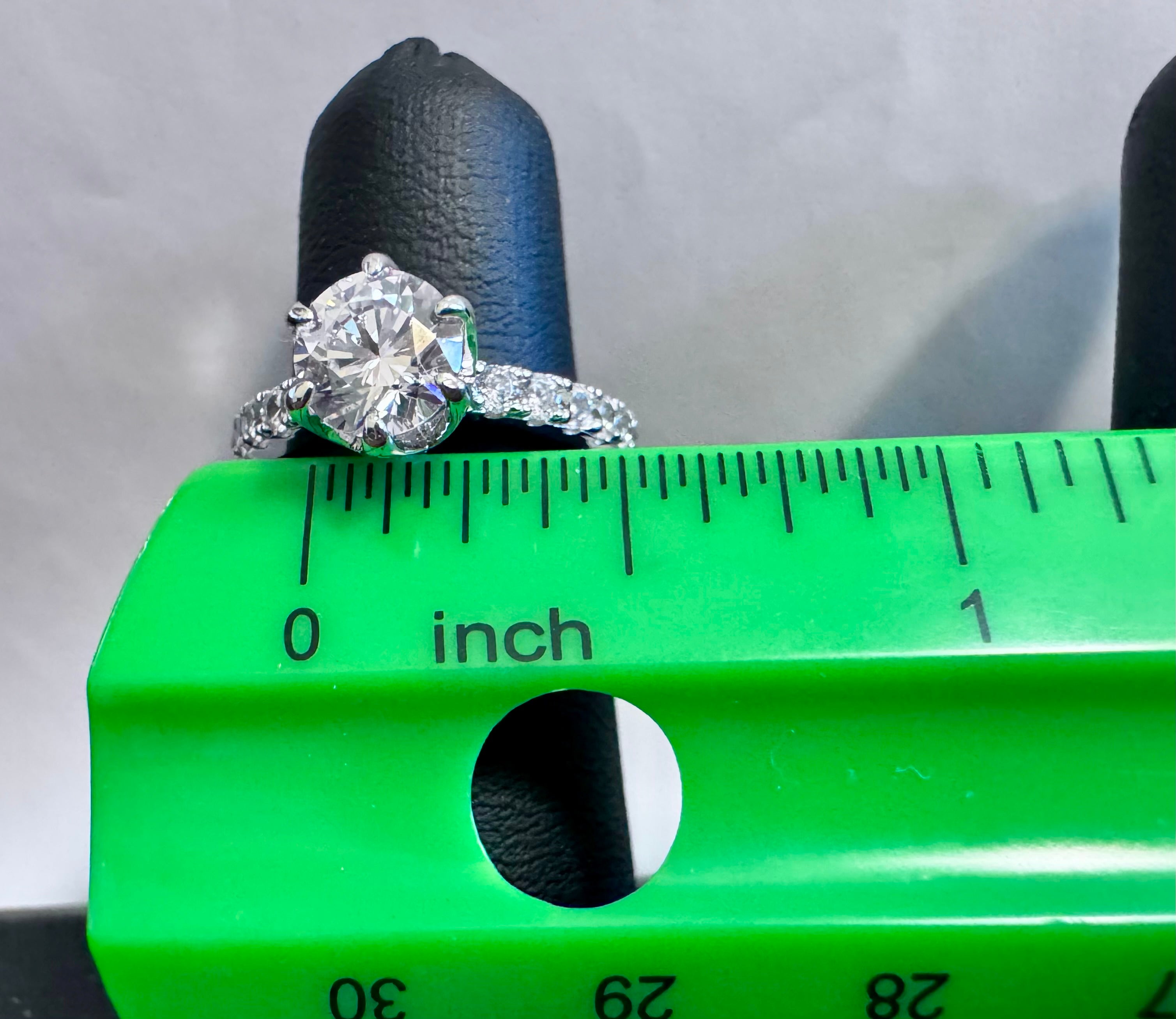 Sterling Silver Petite Shared Prong Half Coverage CZ Ring
