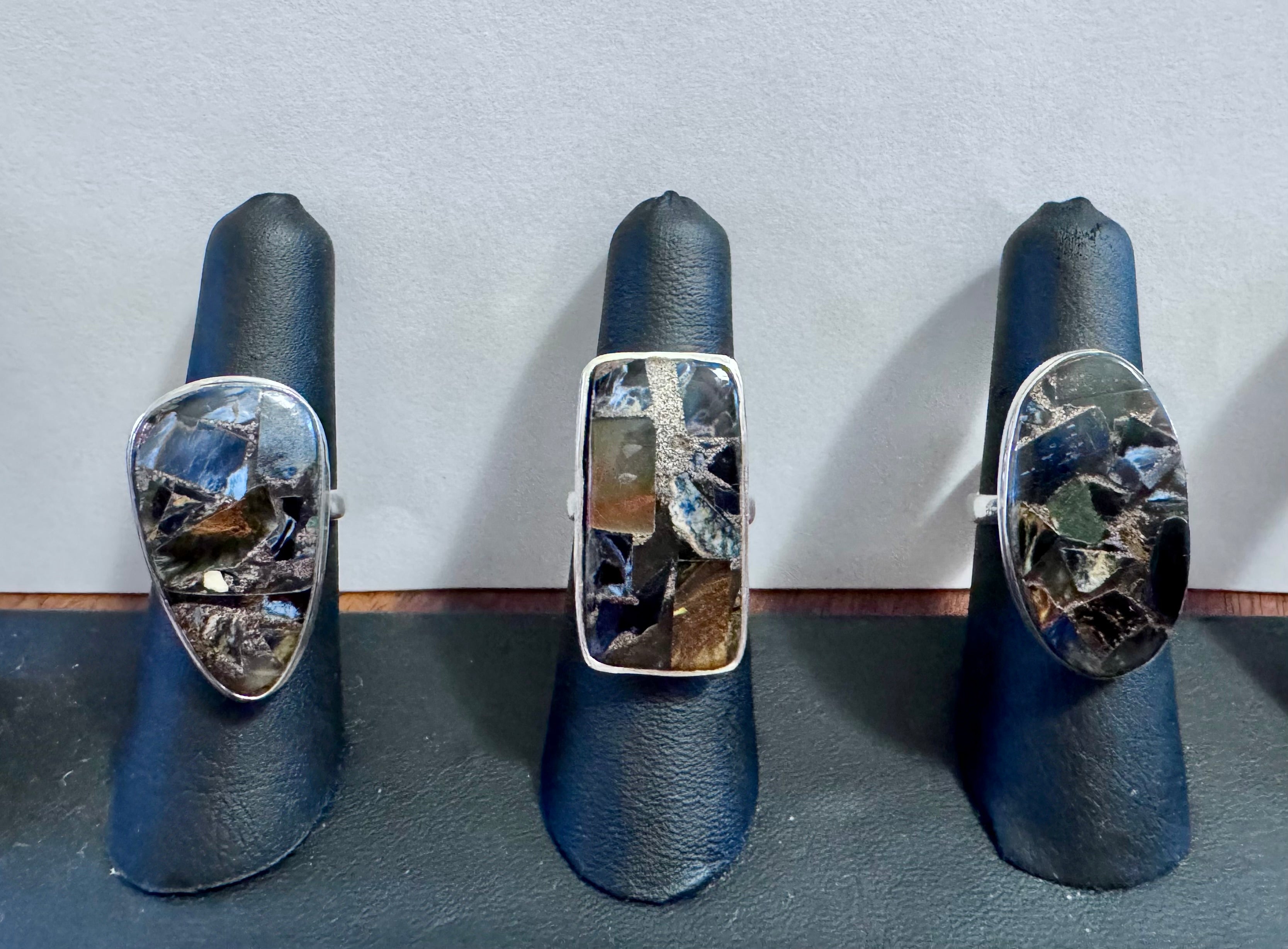 Size 7 Maligano Jasper and Sterling Silver Ring for Women