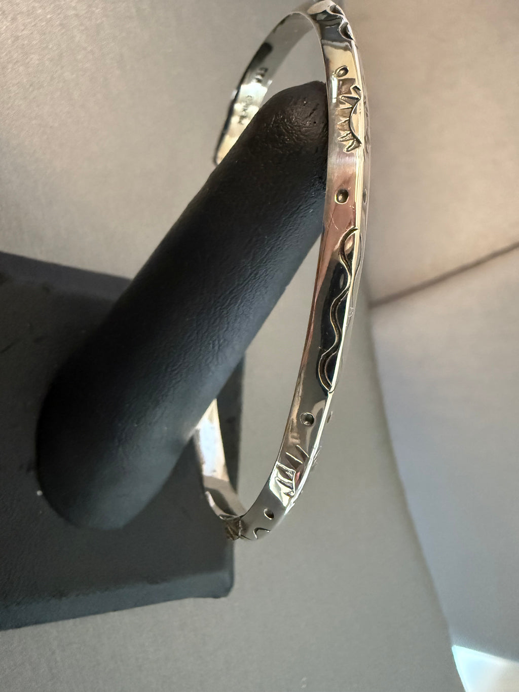 Native American Sterling Silver Navajo Cuff