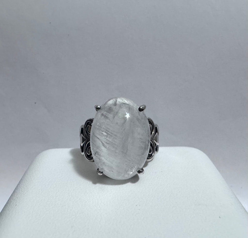 Sterling Silver Moonstone Ring