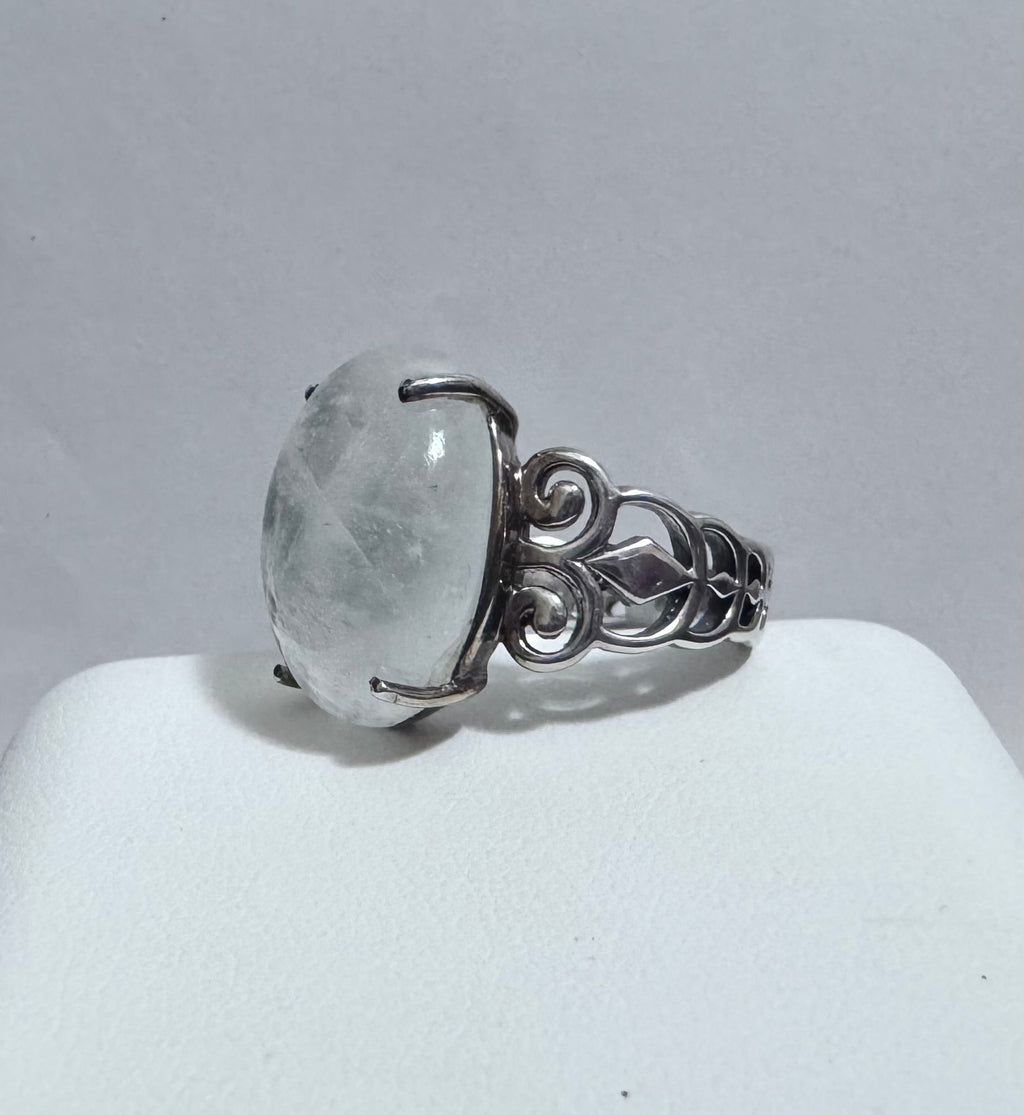 Sterling Silver Moonstone Ring