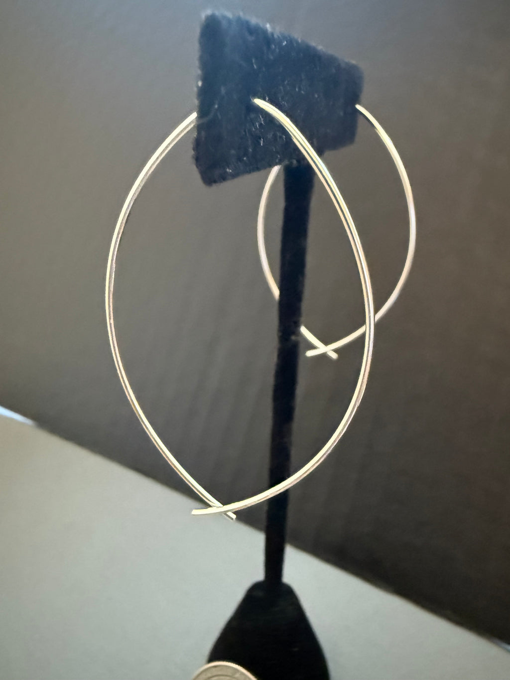 Sterling Silver Thread Earrings