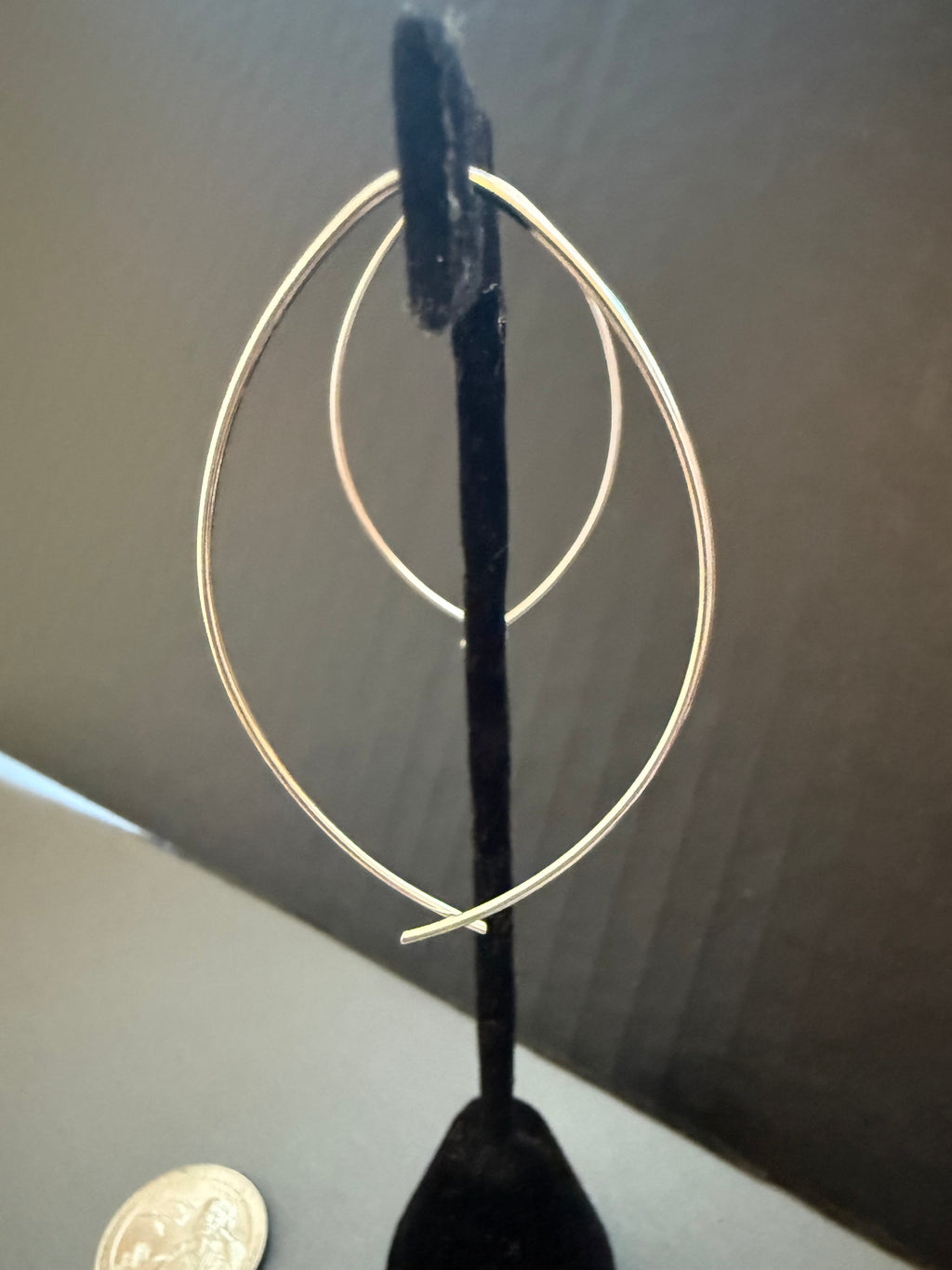 Sterling Silver Thread Earrings