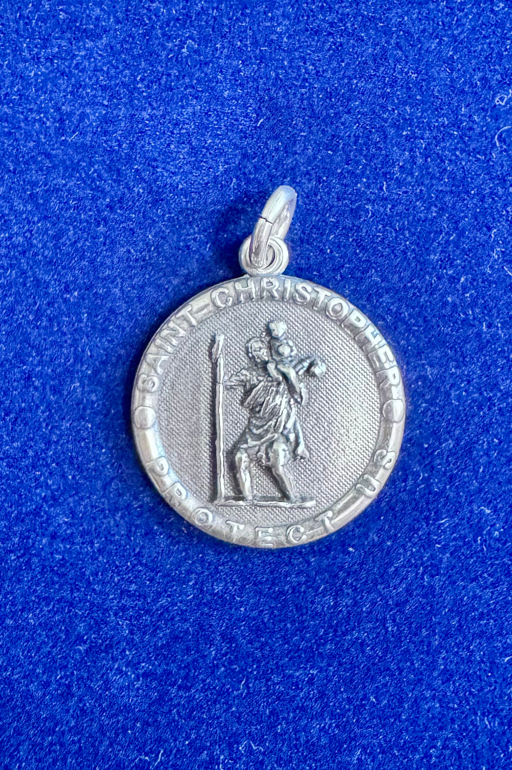 925 Sterling Silver St. Christopher Pendant for Men and Women