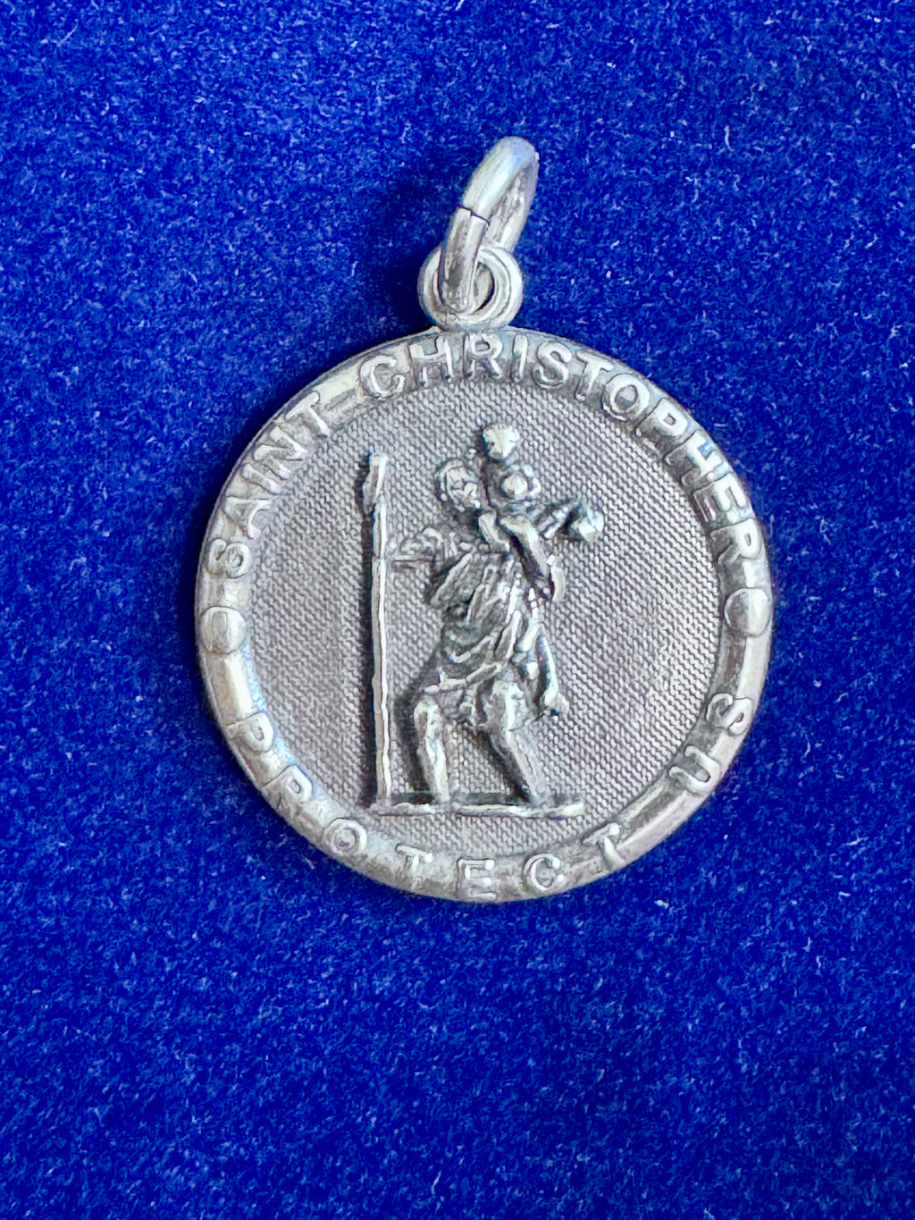 925 Sterling Silver St. Christopher Pendant for Men and Women